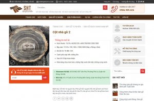 mẫu web sàn gỗ nội thất